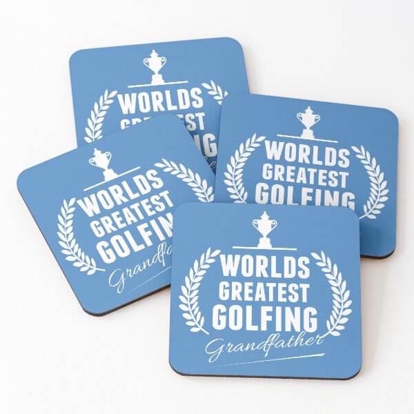 Item preview, Worlds Greatest Golfing Grandfather in a white font designed and sold by Kiwidom.