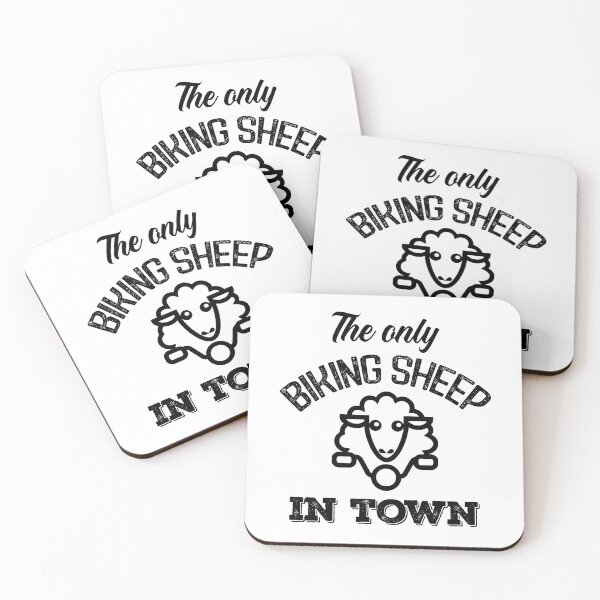 Item preview, Mountain biking sheep  designed and sold by Avgeek21.