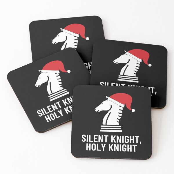 Item preview, Silent Knight, Holy Knight - Christmas Chess designed and sold by reallyrealnow.