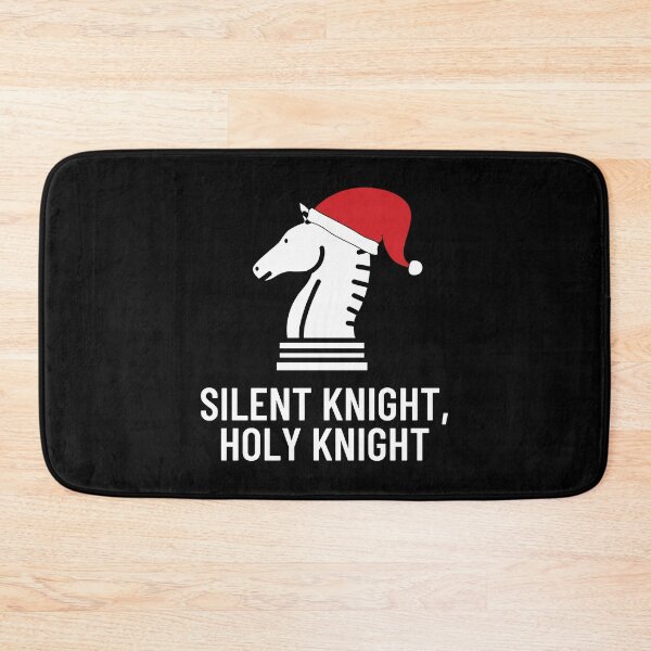 Item preview, Silent Knight, Holy Knight - Christmas Chess designed and sold by reallyrealnow.