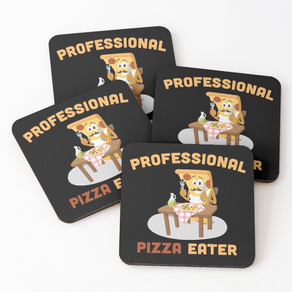 Item preview, Professional Pizza Eater Funny Pizza Lover designed and sold by ForFunDesigns.