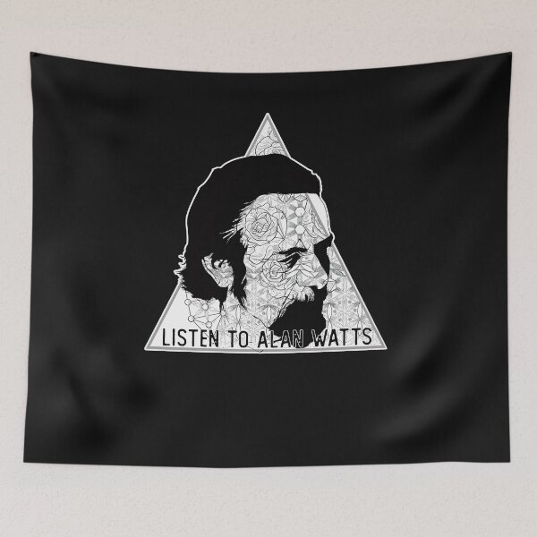 Item preview, Listen To Alan Watts Sacred Geometry  designed and sold by Mystikos Art.