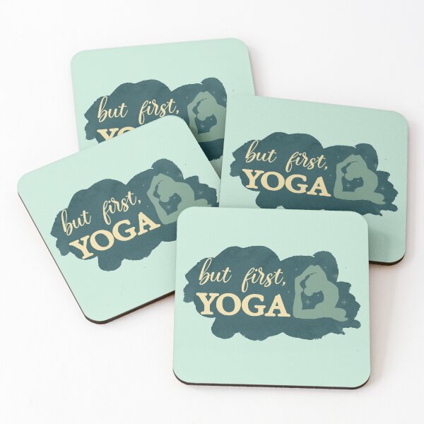 Item preview, But First Yoga Forest Green designed and sold by bohefy.