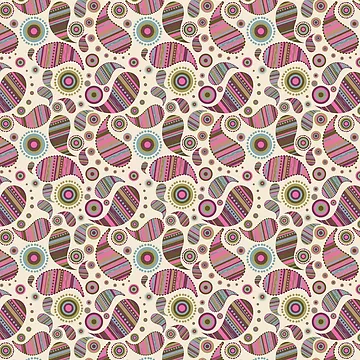 Artwork thumbnail, Abstract Native Seamless Pattern by MyDesignCrate