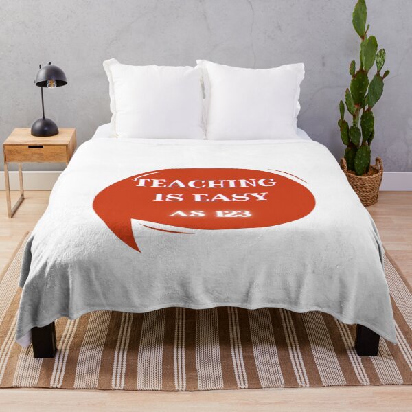 Item preview, Teaching Is Easy As 123 designed and sold by doodle3Dandy.