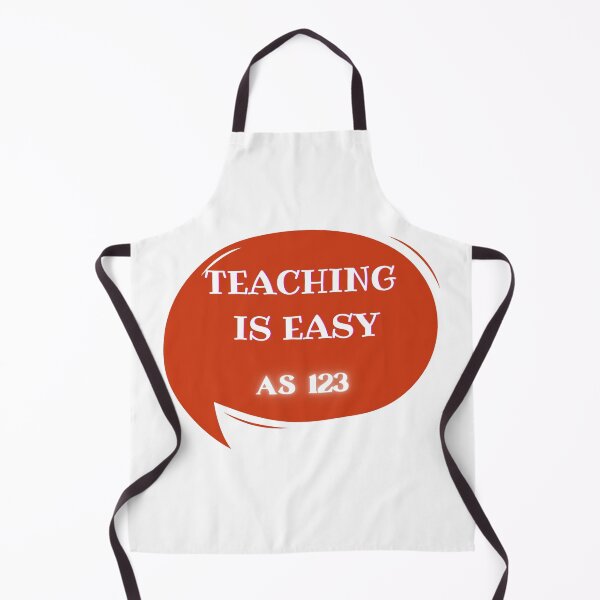 Item preview, Teaching Is Easy As 123 designed and sold by doodle3Dandy.