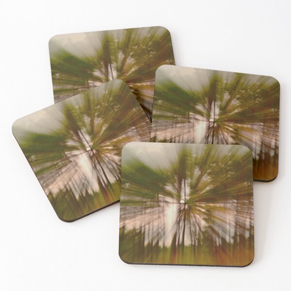 Item preview, Abstract photo of trees in a forest designed and sold by vkirbys.