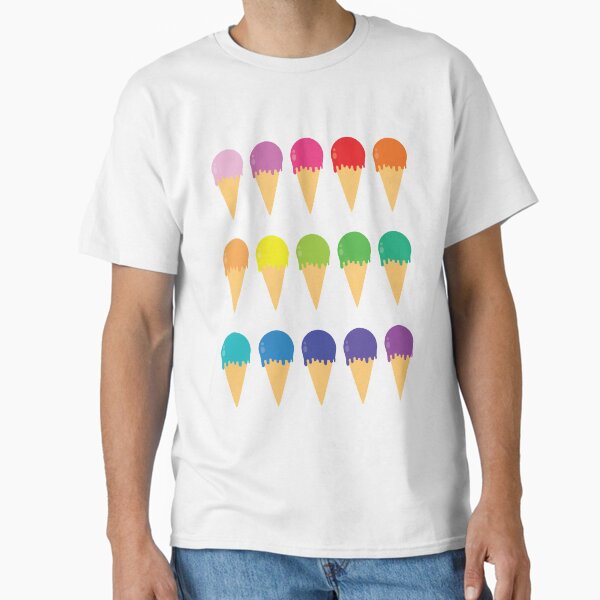 Item preview, Colorful Ice Cream Cones designed and sold by ScarletCrownArt.