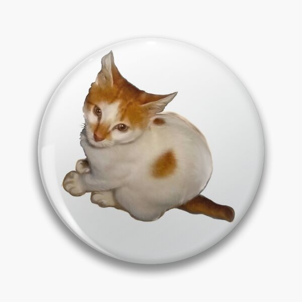 Item preview, Cat - cute kitten - white and ginger kitty designed and sold by Artonmytee.