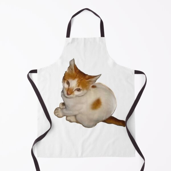 Item preview, Cat - cute kitten - white and ginger kitty designed and sold by Artonmytee.