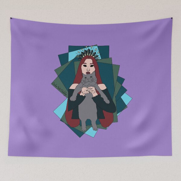 Item preview, Cat Queen designed and sold by colormetabby.