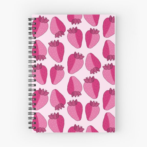 Item preview, Pink Strawberry Pattern Strawbabe designed and sold by punkauracrystal.