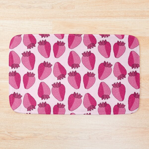 Item preview, Pink Strawberry Pattern Strawbabe designed and sold by punkauracrystal.