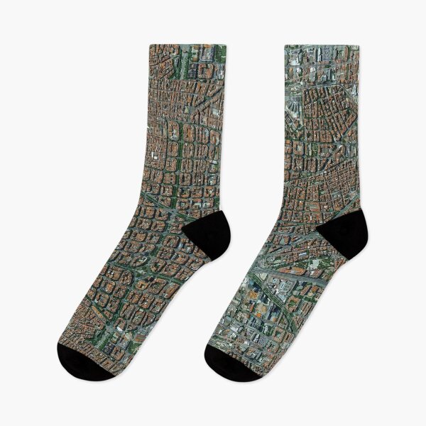 Item preview, Barcelona aerial view designed and sold by thomasjgaulton.