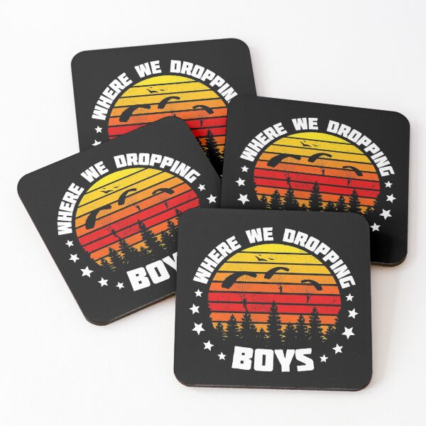 Item preview, Where We Dropping Boys designed and sold by DragonGFX.