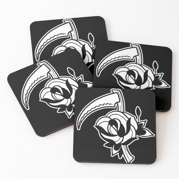 Item preview, Tattoo Rose and Scythe designed and sold by Greg Donchatz.