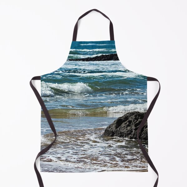 Item preview, Seashore Rock Ebbing wave Coastal Seascape designed and sold by Anna Lemos.