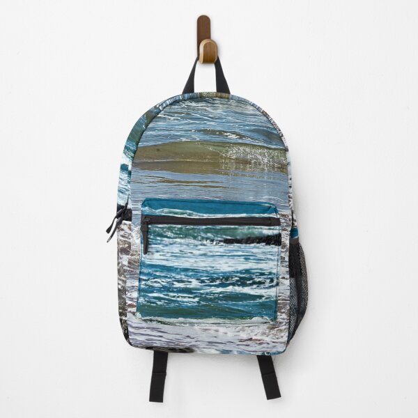 Item preview, Seashore Rock Ebbing wave Coastal Seascape designed and sold by Anna Lemos.