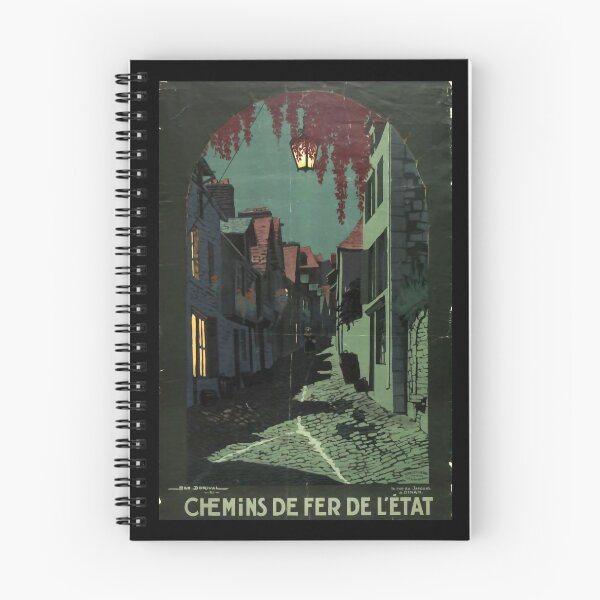 Item preview, retro classic Chemins de fer de Etat poster designed and sold by CorasPosters.
