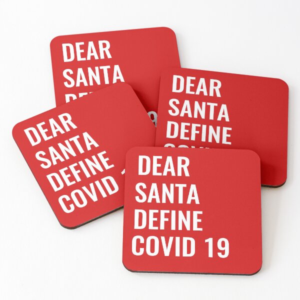 Item preview,  Dear Santa Define COVID 19 Christmas in Quarantine designed and sold by younghopes.