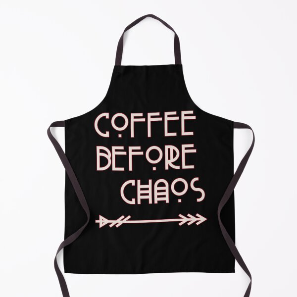 Item preview, Coffee Before Chaos text designed and sold by Coder-T.