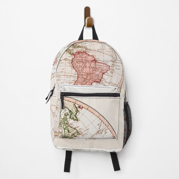Item preview, Vintage New World Map - Hemispheres designed and sold by thomasjgaulton.