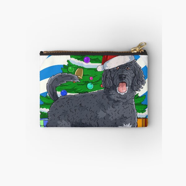 Item preview, Portuguese Water Dog Santa Christmas Tree Ornament Decor designed and sold by Nosek1ng.