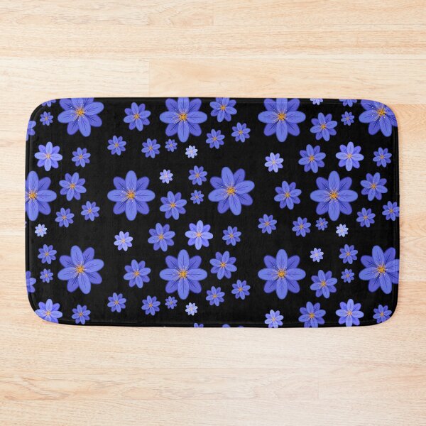 Item preview, Blue Flowers Pattern designed and sold by Artistive.