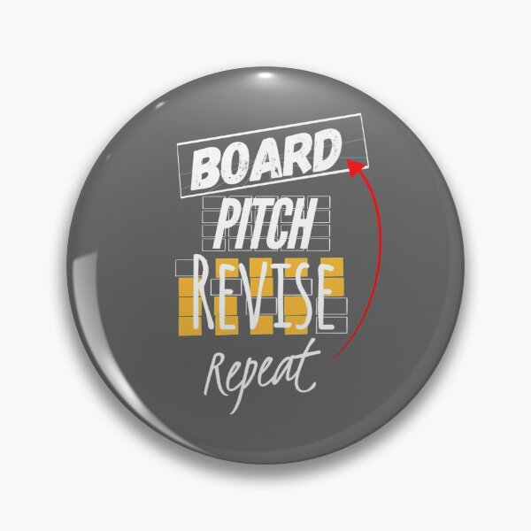 Item preview, Board Pitch Revise Repeat designed and sold by theboardartist.