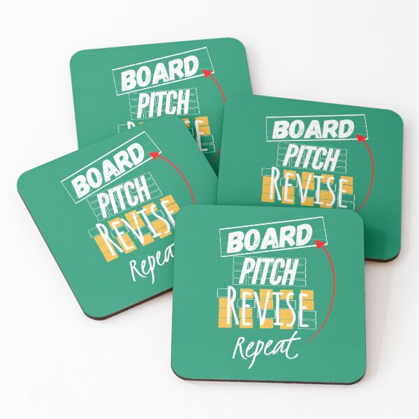 Item preview, Board Pitch Revise Repeat designed and sold by theboardartist.