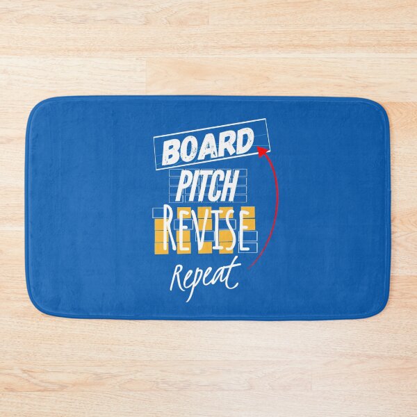 Item preview, Board Pitch Revise Repeat designed and sold by theboardartist.