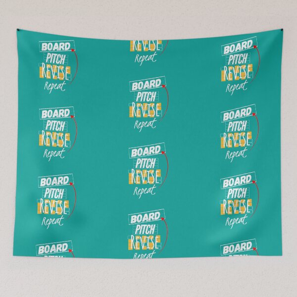 Item preview, Board Pitch Revise Repeat designed and sold by theboardartist.