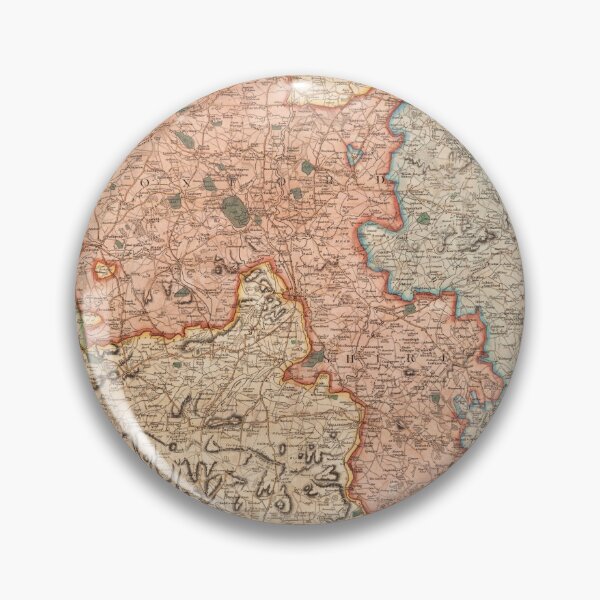 Item preview, Vintage Oxford Map designed and sold by thomasjgaulton.
