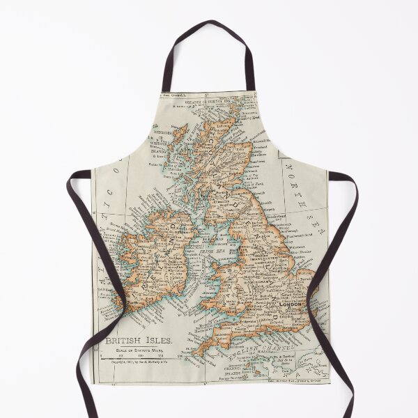 Item preview, Vintage UK Map designed and sold by thomasjgaulton.