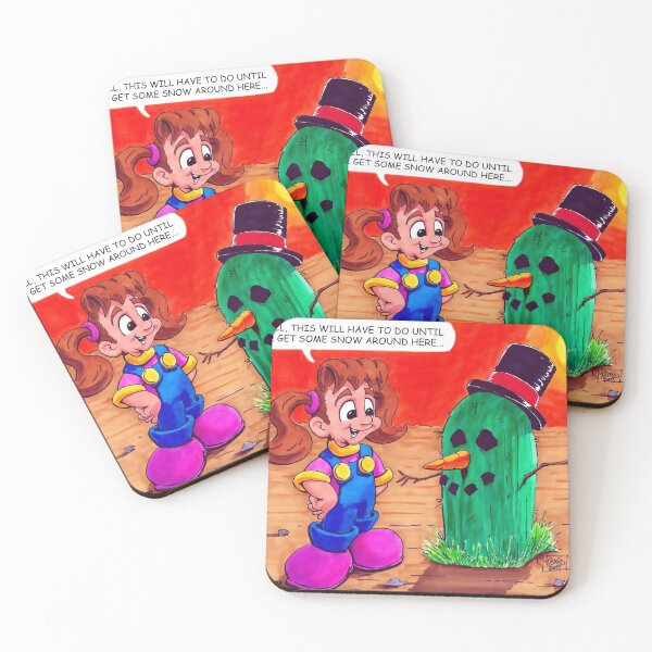 Item preview, Amber Lee's Cactus Snowman designed and sold by mcjan72.