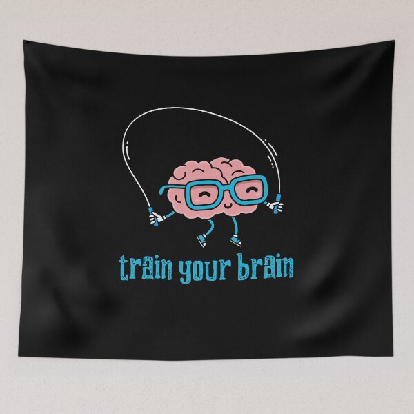 Item preview, Train Your Brain designed and sold by Spicy Chilli.