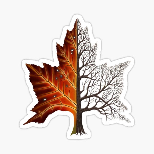 Maple leaf / autumneaf Sticker