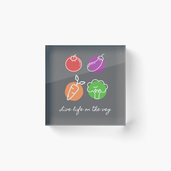 Item preview, Live life on the veg designed and sold by marie scowen.