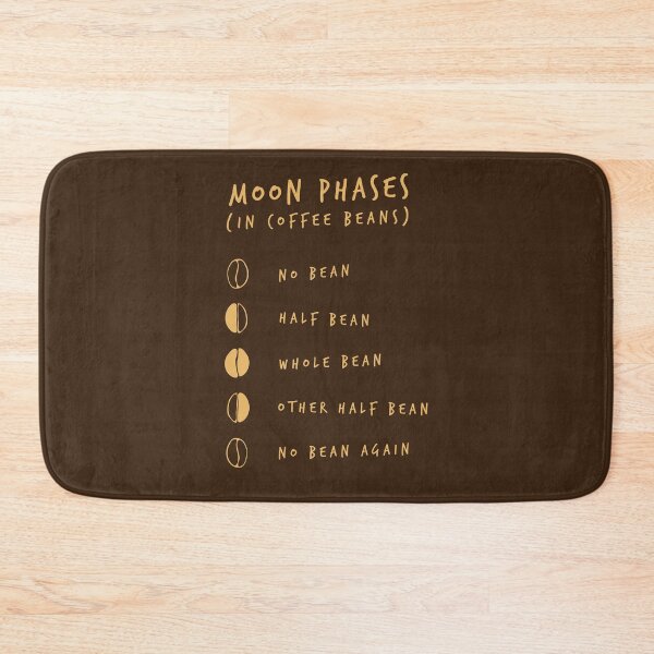 Item preview, Moon Phases In Coffee Beans, Detailed - Light designed and sold by Callmejohn.