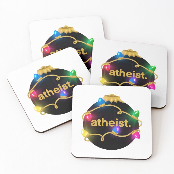 Item preview, Atheist Ornament designed and sold by Olivia Ossege.