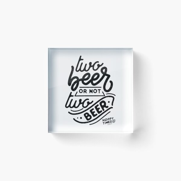 Item preview, Two Beers designed and sold by hoppy-times.