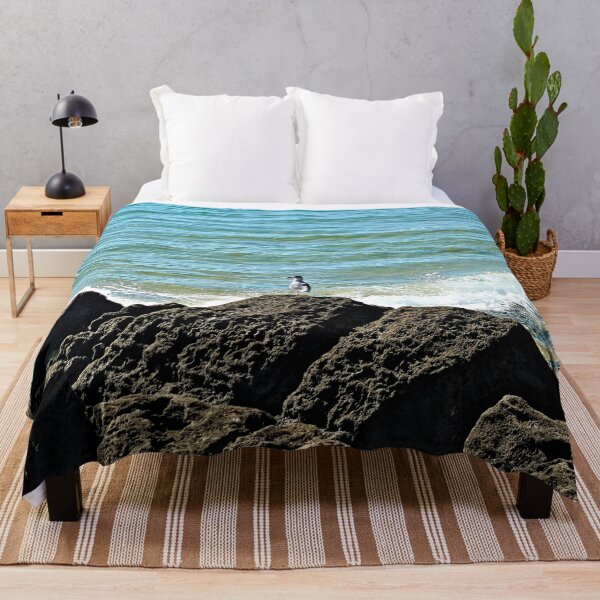 Item preview, Coastal Ocean Rocks Seagull Seashore Seascape designed and sold by Anna Lemos.