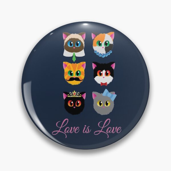 Item preview, Love is Love (Dark Blue) designed and sold by MeOnTheComputer.
