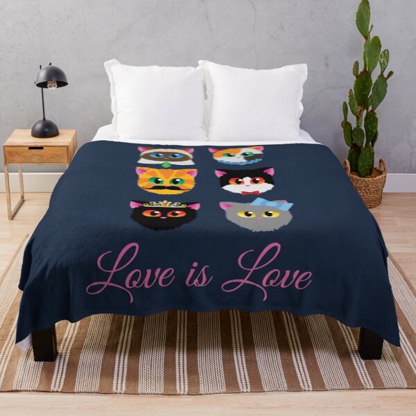 Item preview, Love is Love (Dark Blue) designed and sold by MeOnTheComputer.
