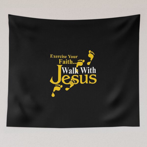 Item preview, exercise your faith walk with jesus designed and sold by PUNCH ME IN SHOP.