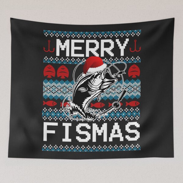 Item preview, Merry Fishmas designed and sold by GeniusDesignArt.