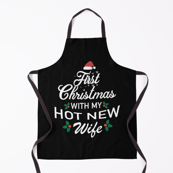Item preview, First Christmas With My Hot New Wife designed and sold by Quirknova.