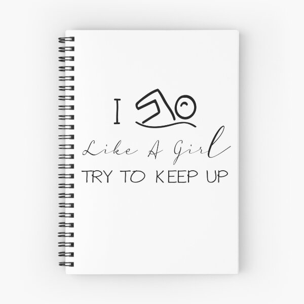 Item preview, swim like a girl designed and sold by PRINTED ..