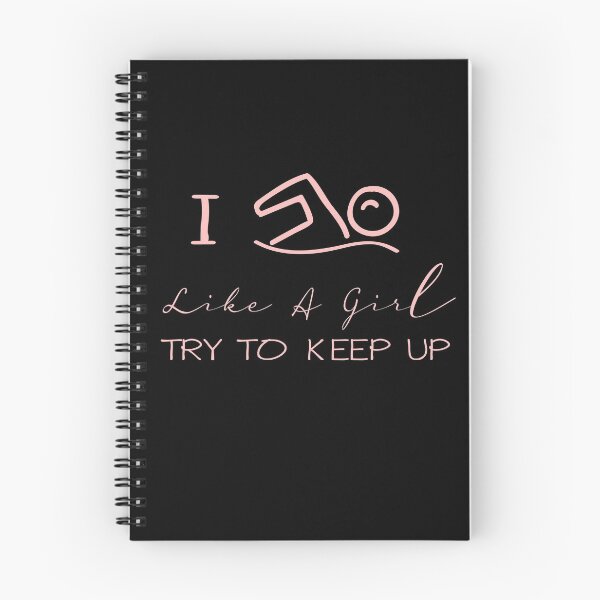 Item preview, swim like a girl designed and sold by PRINTED ..
