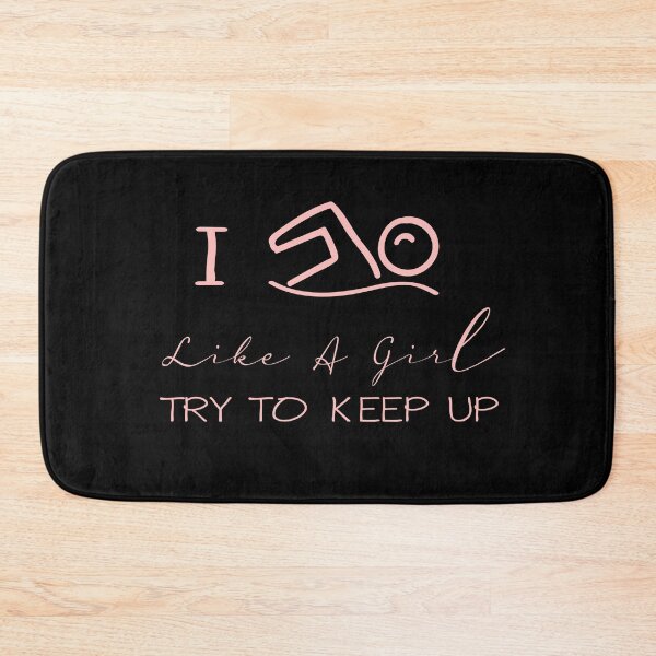 Item preview, swim like a girl designed and sold by PRINTED ..